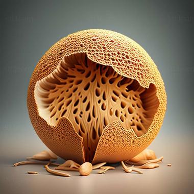 3D model Lycoperdininae (STL)